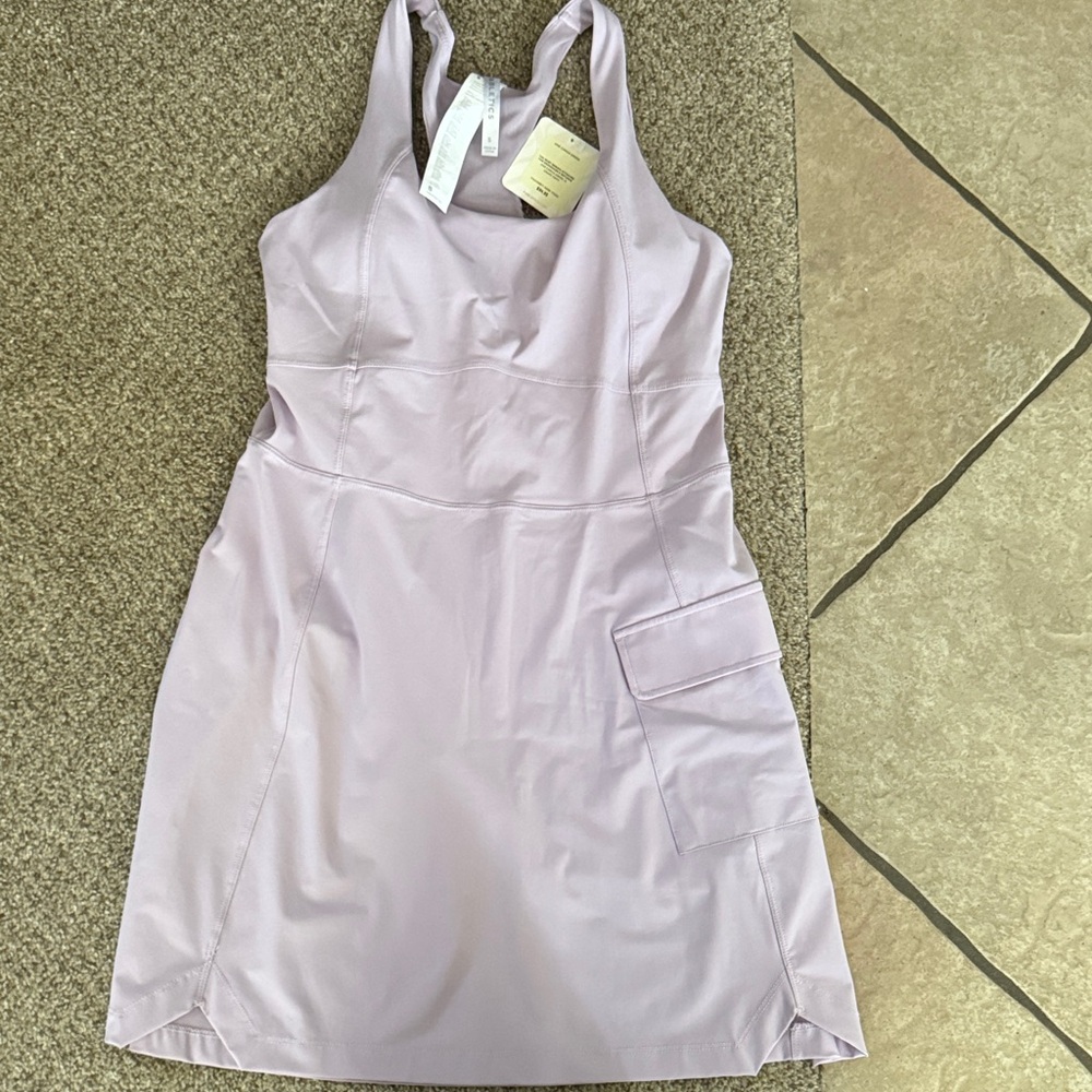 Fabletics Light Purple (grape taffy) One Cargo Dress  - NEW WITH TAG